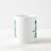 Totes, aber koffeiniertes Kaffeelett Kaffeetasse (Mittel)