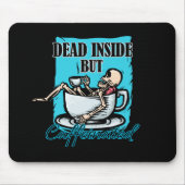 Totes, aber koffeiniertes Kaffeelett Mousepad (Vorne)