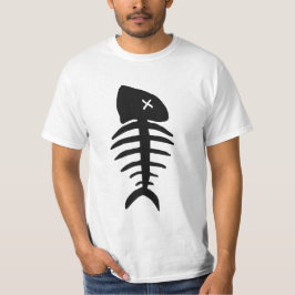 totes Fischskelett T-Shirt