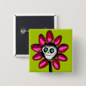 Totes Gänseblümchen 2 Button (Vorne & Hinten)