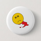 Totes Gesicht Button (Vorderseite)