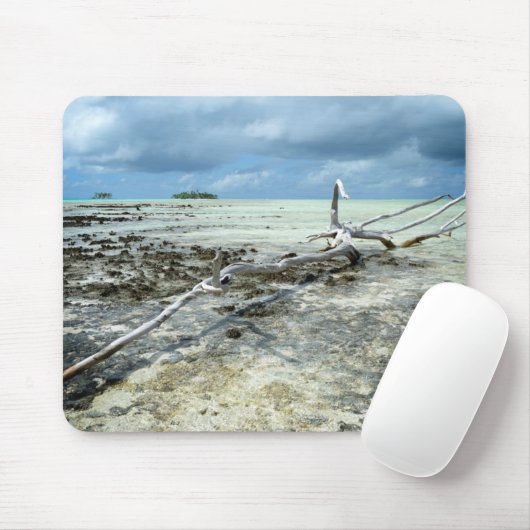 Totes Holz im pazifischen mousepad (Mit Mouse)