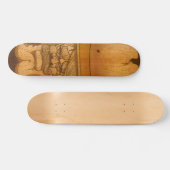 Totes Holz Skateboard (Horizontal)