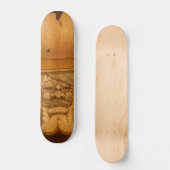 Totes Holz Skateboard (Vorderseite)