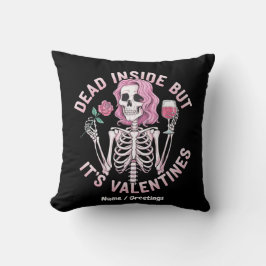 Totes Innen, aber es ist Valentinins sonnige Roman Kissen