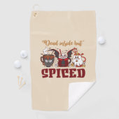 Totes Innen, aber scharf Golfhandtuch (Insitu)