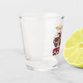 Totes Innen, aber scharf Schnapsglas (Links)