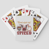 Totes Innen, aber scharf Spielkarten (Rückseite)