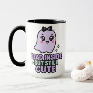 Totes Inneres, aber immer noch Niedlicher Ghost Ka Tasse
