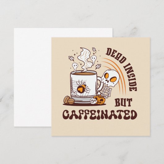 Totes Inneres, aber koffeiniert (Vorne/Hinten)