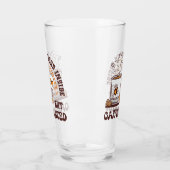 Totes Inneres, aber koffeiniert Glas (Links)