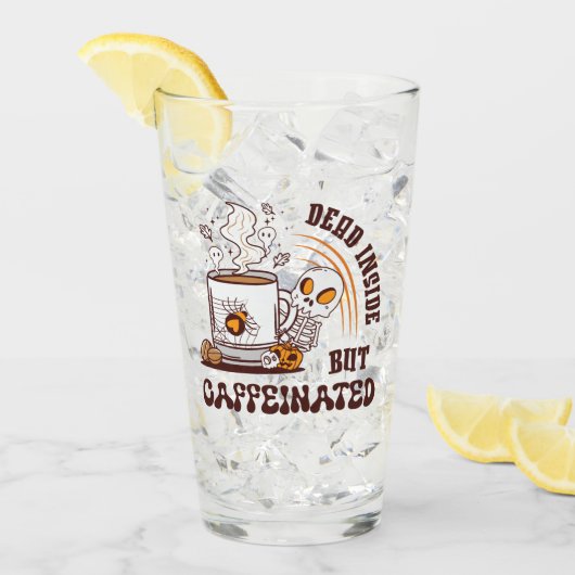 Totes Inneres, aber koffeiniert Glas (Vorderseite Ice)