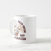Totes Inneres, aber koffeiniert Kaffeetasse (Vorderseite Links)