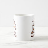 Totes Inneres, aber koffeiniert Kaffeetasse (Mittel)