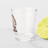 Totes Inneres, aber koffeiniert Schnapsglas (Rechts)