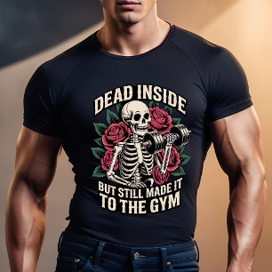 Totes Inneres, aber trotzdem zum Fitnessraum gemac Tri-Blend Shirt