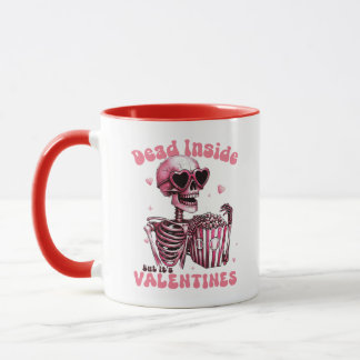 Totes Inside, aber es ist Valentine lustige Mug Tasse