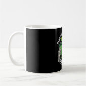 Totes Inside Aber Feelin' Lucky Skull St Patrick's Kaffeetasse (Links)