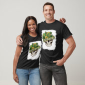 Totes Inside Aber Gefühl Lucky Skeleton St Patrick T-Shirt (Unisex)