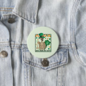 Totes Inside aber Lucky St Patricks Button (Beispiel)