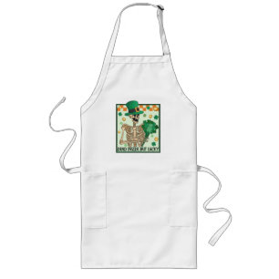 Totes Inside aber Lucky St Patricks Lange Schürze