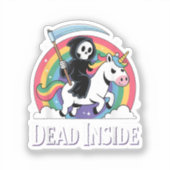 Totes Inside Aufkleber (Vorderseite)