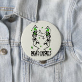 Totes Inside but It's St Patrick's Day - Skelette Button (Beispiel)
