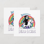Totes Inside Einladung (Vorne/Hinten)