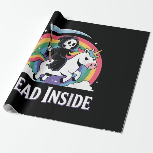 Totes Inside Geschenkpapier (Ungerollt)