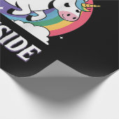 Totes Inside Geschenkpapier (Ecke)