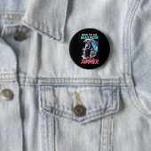 Totes Inside Sarcastic Gothic Skeleton Halloween Button (Beispiel)