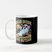 Totes Inside Tan Außerhalb des sonnigen Geistes Su Kaffeetasse (Links)