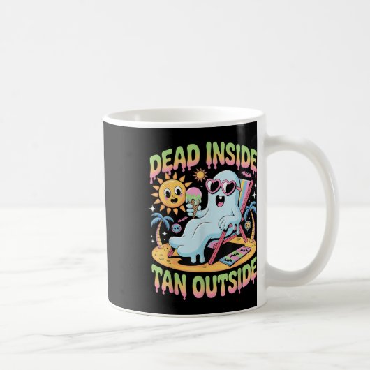 Totes Inside Tan Außerhalb des sonnigen Geistes Su Kaffeetasse (Rechts)