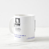 Totes Lawyer™ trägt Rechtsanwalt-Kaffee-Tasse zur Kaffeetasse (Vorderseite Links)