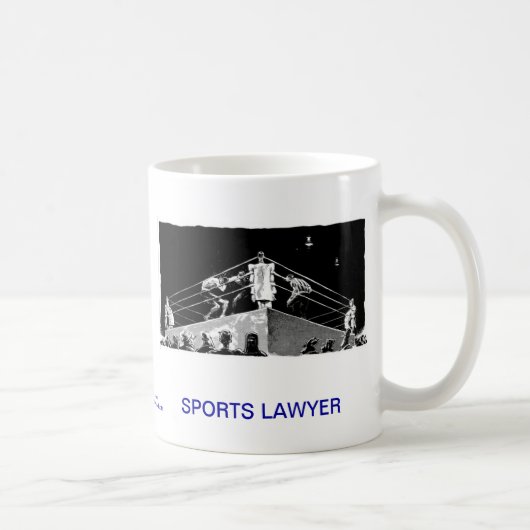 Totes Lawyer™ trägt Rechtsanwalt-Kaffee-Tasse zur Kaffeetasse (Rechts)