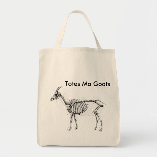 Totes Ma Goats Grocery Tote Bag Tragetasche (Vorne)
