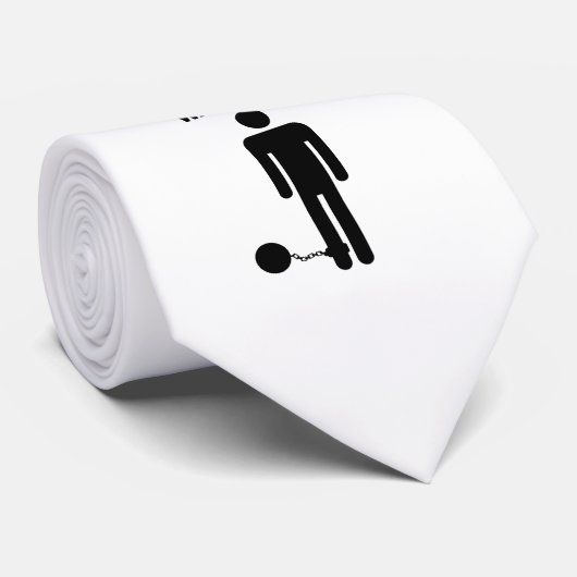 Totes Mann-Gehen Krawatte (Gerollt)