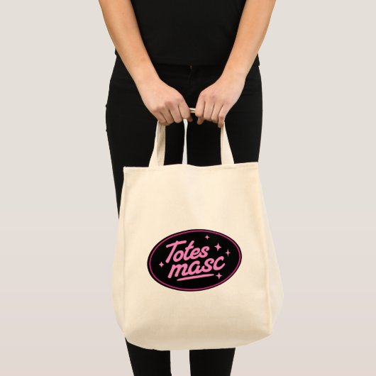 Totes Masc Silly Tote Bag Tragetasche (Vorderseite (Produkt))