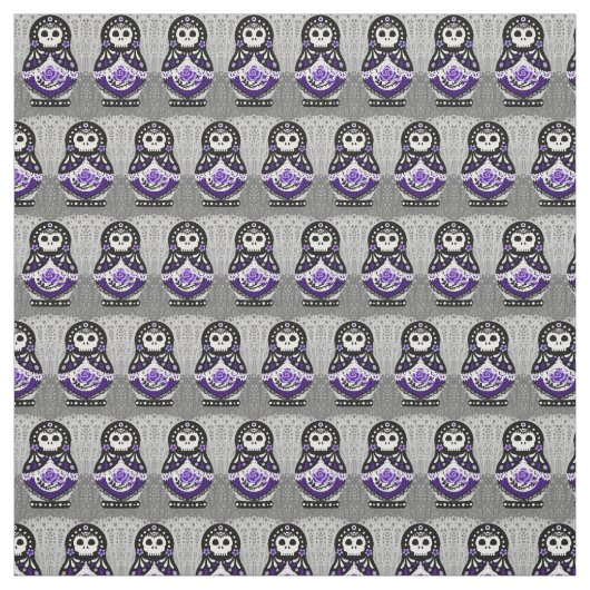 Totes Matryoshka Stoff (Muster)