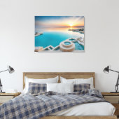 Totes Meer in Israel Leinwanddruck (Insitu (Schlafzimmer))