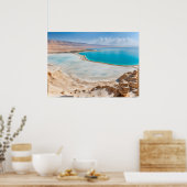 Totes Meer in Israel Poster (Küche)