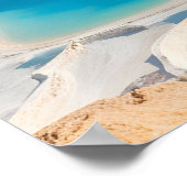 Totes Meer in Israel Poster (Ecke)