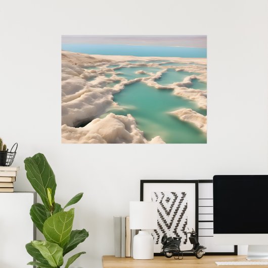 Totes Meer in Israel Poster (Heimbüro)