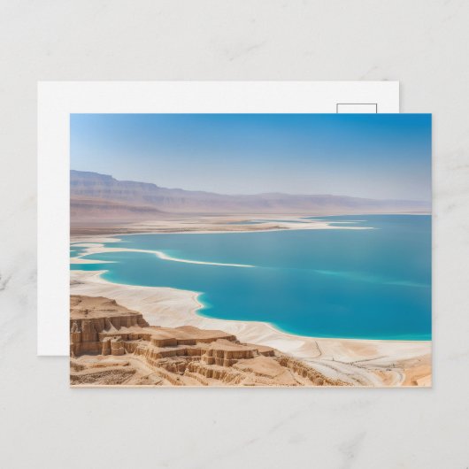 Totes Meer in Israel Postkarte (Vorne/Hinten)