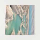 Totes Meer in Israel Wandteppich (Vorderseite (Horizontal))