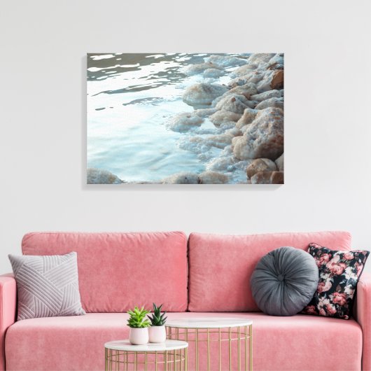Totes Meer Israel Leinwanddruck (Insitu (Wohnzimmer))