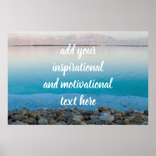 Totes Meer Israel Poster (Vorne)