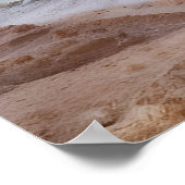 Totes Meer Landschaft Israel Poster (Ecke)