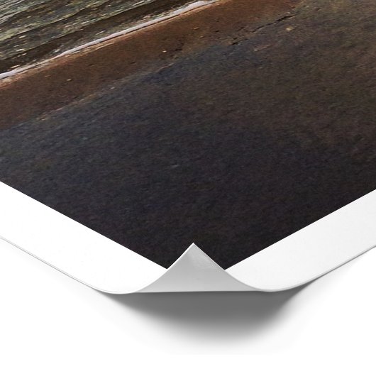 Totes Meer Poster (Ecke)