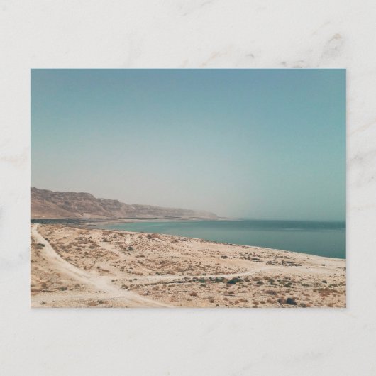 Totes Meer Postkarte (Vorderseite)